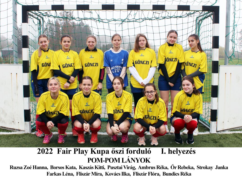 Fair Play Kupa eredményei